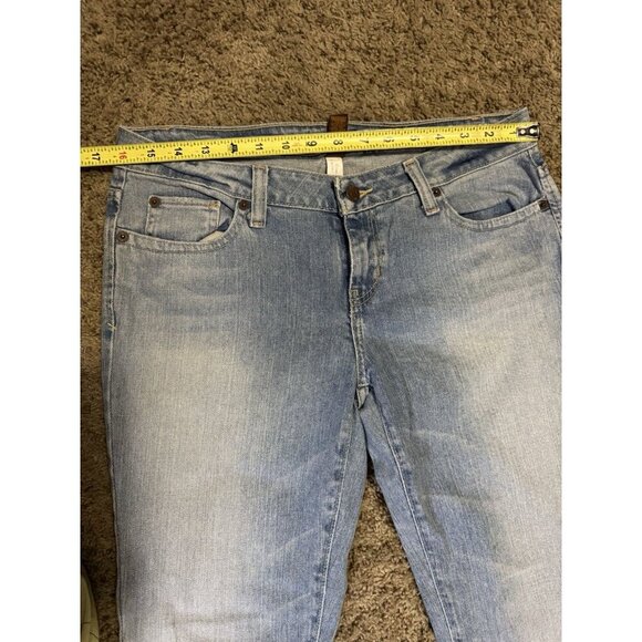 AEROPOSTALE Vintage Jeans Blue Light Wash Mid Rise Boot Stretch Y2k 90s 8 32x31 - Picture 13 of 13
